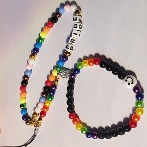 ✨️Buy 2, get 1 free!!✨️ Pride phone charm set